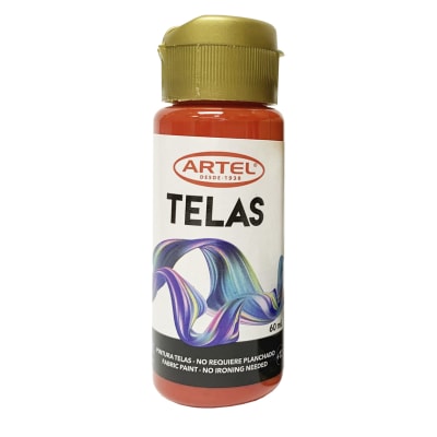 Fco 60ml Pint Tela naranja 77 s/plancha