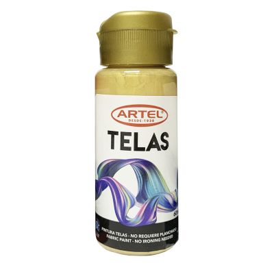 Fco 60ml Pint Tela oro 90 s/planch