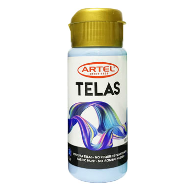 FCO 60ML PINT. TELA PASTEL CELESTE 100