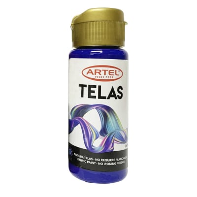 FCO 60ML PINT. TELA METÁLICO AZUL 344
