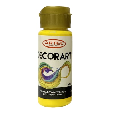 FCO 60ML DECORART AMARILLO CLARO 75