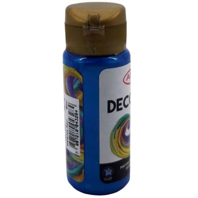 FCO 60ML DECORART METÁLICO AZUL 129