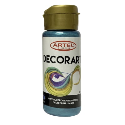 FCO 60ML DECORART METÁLICO TURQUEZA 130
