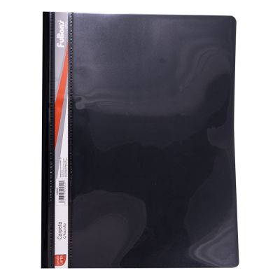 CARPETA C/ACCOCLIP CTA. VINIL NEGRO FULTONS