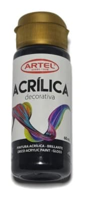 FCO 60ML PIN ACRIL DECO NEGRO 200