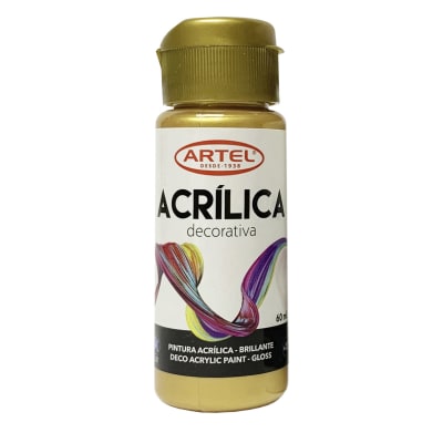 FCO 60ML PIN ACRIL DECO METALICO ORO 990