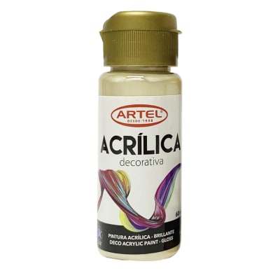FCO 60ML PIN ACRIL DECO META ORO BCO 991
