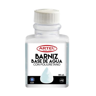 Barniz a base de Agua Fco 80ml