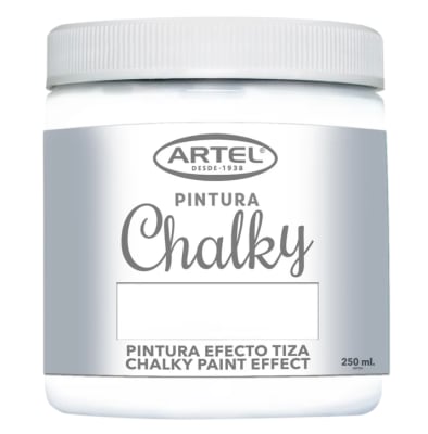 Pintura Chalky Artel 250ml Blanco