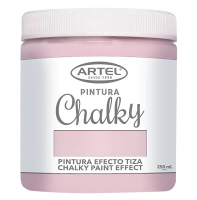 Pintura Chalky Artel 250ml Rosa Pálido