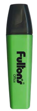 DESTACADOR ESCRITORIO PTA.BISEL. VERDE FULTONS