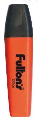 DESTACADOR ESCRITORIO PTA.BISEL. NARANJO FULTONS