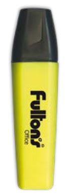 DESTACADOR ESCRITORIO PTA.BISEL. AMARILLO FULTONS