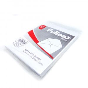 SOBRE 154X125MM CTA. BLANCO 80 GSM FULTONS