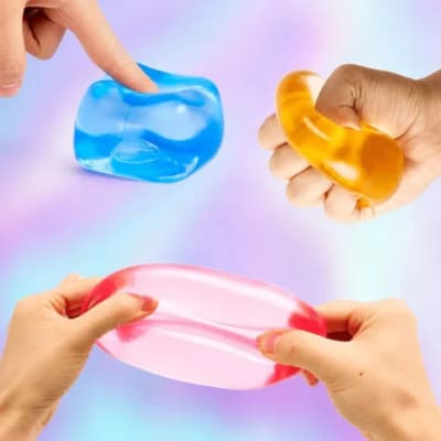 Squishy Fun Ice Cube Antiestrés (color surtido)