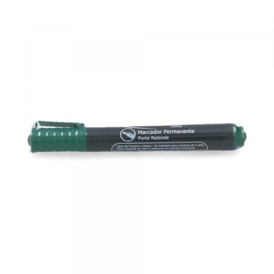 MARCADOR PERM. PTA.RED. VERDE FULTONS