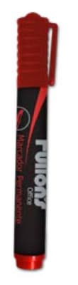 MARCADOR PERM. DESECH. PTA.BISEL. ROJO CPO. PLAST. FULTONS