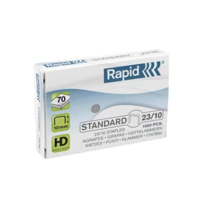 CORCHETES 23/10 DE 1000 P/70 HOJAS RAPID