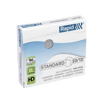 CORCHETES 23/12 DE 1000 P/90 HOJAS RAPID