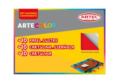 Set Carpetas Artecolor 3x1  (Cartu./Espa