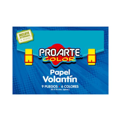 EST.PAPEL VOLANTIN PROARTE 9 HJS.6 COL 55x76