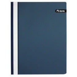 CARPETA PVC PLAST FILE OFICIO AZUL TORRE
