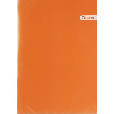 ARCHIVADOR PLASTIFICADO ACOCLIP TORRE NARANJA