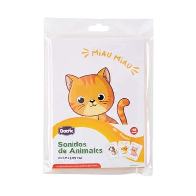 Lámina Sonido Animal 20u 21x15cm (080) DACTIC