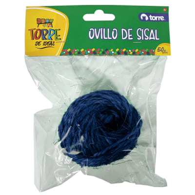 OVILLO SISAL 50 GRS TORRE (COLORES SURTIDOS)