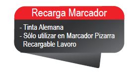 RECARGA MARCADOR PIZARRA MORADO