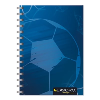 CUAD. POCKET 100 HOJAS DOBLE ESPIRAL 80 GR. HOMBRE LAVORO