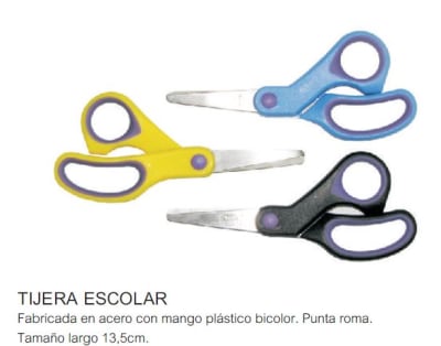 TIJERA P/ROMA.M/PLAST..T.13.5 CMS.HAND