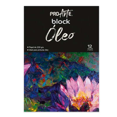 BLOCK PROARTE OLEO 12 HJS.200GRS. 21x29,7 cm