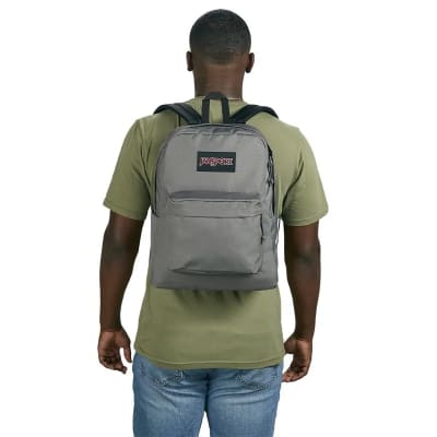 MOCHILA JANSPORT SUPERBREAK PLUS GRAPHITE GREY