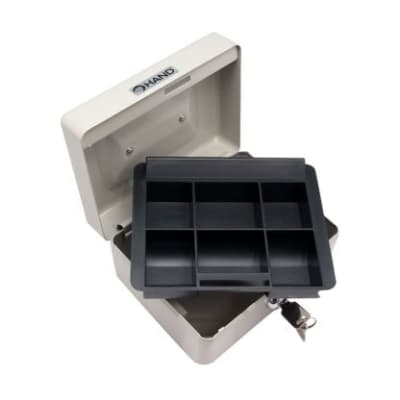 CAJA SEGURIDAD 6 15x12x8cm BLANCA HAND