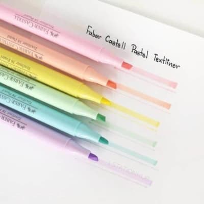 Destacador Textliner Plus Pastel Carton x6
