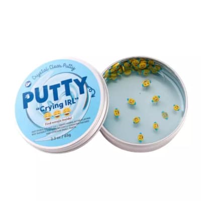 Putty Sensorial Antiestrés Metálico Crystal Clear (color surtido)