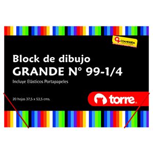 BLOCK DIBUJO G-99 1/4 IMAGIA