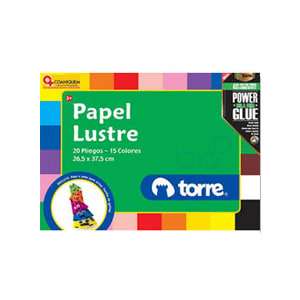BOLSON PAPEL LUSTRE 20HJS. TORRE IMAGIA