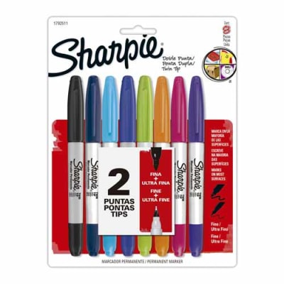SHARPIE DOBLE PUNTA SURTIDO TJX8