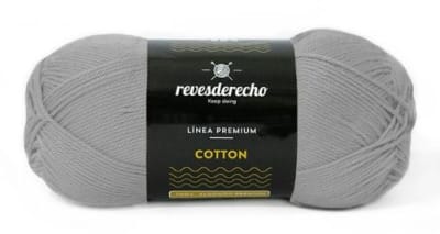 ALGODÓN GRIS ACERO