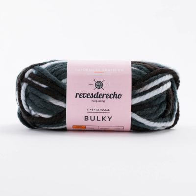 BULKY ESTAMPADO NEGRO
