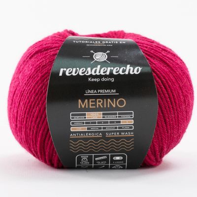 MERINO 50 GRS ROJO ITALIANO
