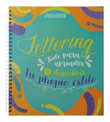 CUADERNO LETTERING TED / 50 hjs 21x24