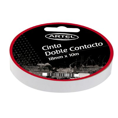 Cinta Doble Contacto Rollo 18mm x 10mt