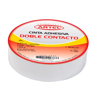 Cinta Doble Contacto Rollo 24mm x 10mt
