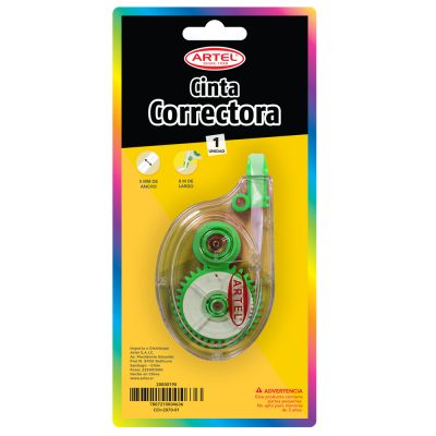 Blister Cinta Correctora Artel 5mm