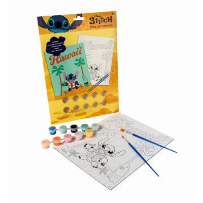 Pinta por numeros Stitch
