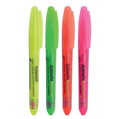 Destacador Artel Cuerpo Fino Amarillo