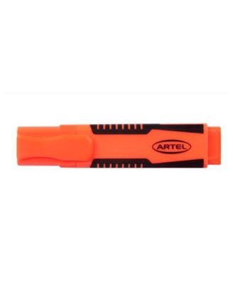Destacador Artel Anaranjado con Grip